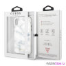 Guess Marble Collection Hard для X/XS, белый GUHCPXHYMAWH