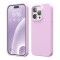 Elago для iPhone 15 Pro чехол Soft silicone (Liquid) Light Lilac