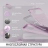 Elago для iPhone 15 Pro чехол Soft silicone (Liquid) Light Lilac