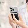 Elago магнитный бумажник MagSafe Silicone Card Pocket Black