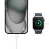 EnergEA ЗУ для Apple Watch Bazic GoCharge Wireless chager with USB-C to AW cable 1.0m White