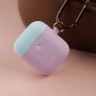 Чехол Elago Hang DUO для AirPods 2 (wireless), Lavender с крышками Pastel Blue и Pink