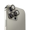 Uniq стекло для iPhone 16 Pro/16 Pro Max OPTIX Camera Lens AluGuard Titanium Grey