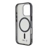 BMW для iPhone 16 Pro Max M-Collection PC/TPU Silver Ring, прозрачный (MagSafe)