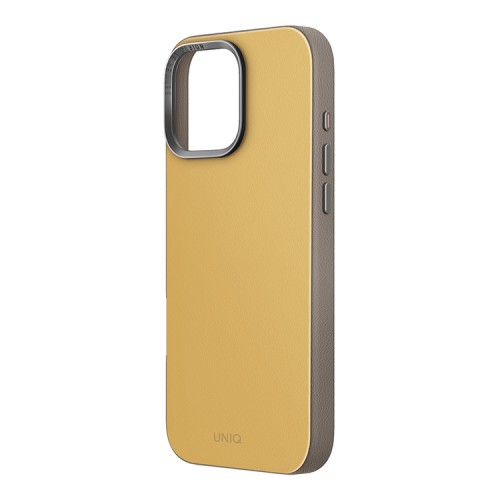 Uniq для iPhone 16 Pro чехол Lyden DS Canary Yellow/Flint Grey (Magsafe)
