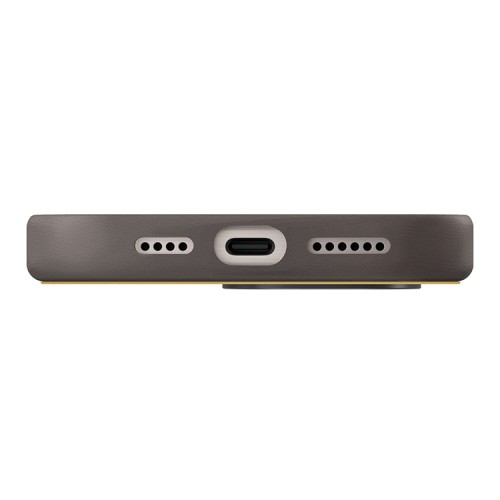 Uniq для iPhone 16 Pro чехол Lyden DS Canary Yellow/Flint Grey (Magsafe)