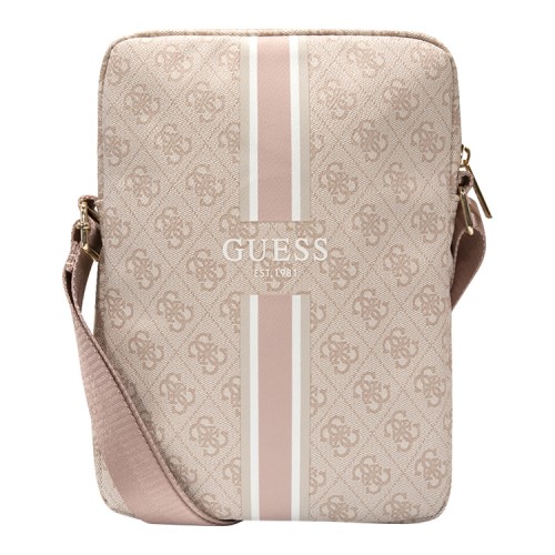 Guess для планшетов 8" сумка 4G Stripes Bag Pink