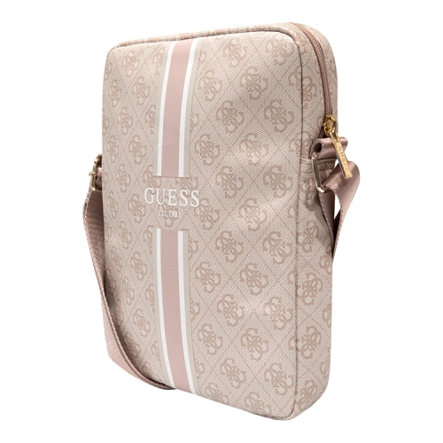 Guess для планшетов 8" сумка 4G Stripes Bag Pink