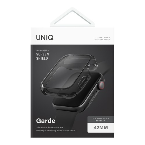 Uniq для Apple Watch 42 mm чехол Garde Smoke grey