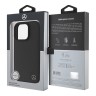 Mercedes для iPhone 16 Pro Max чехол Leather Textured Wood Imitation Hard Black (MagSafe)