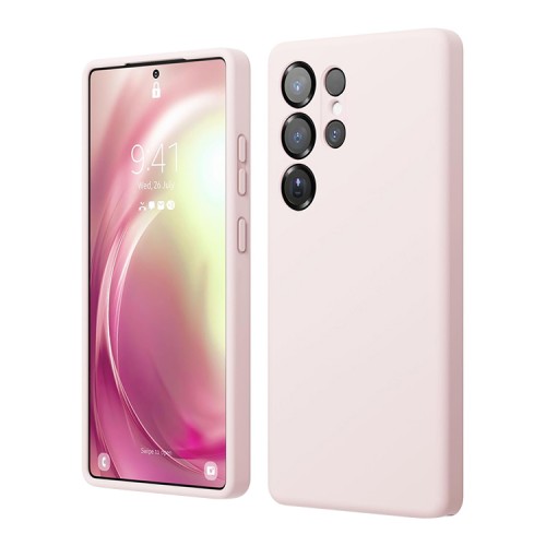 Elago для Galaxy S25 Ultra чехол Soft silicone (Liquid) Lovely Pink