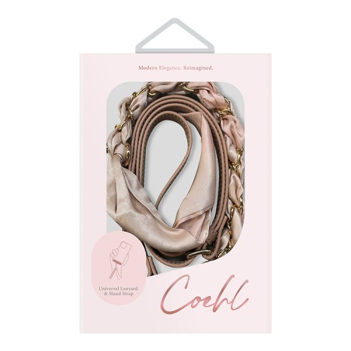 Uniq ремешок на шею/руку COEHL Caryne 2-in-1 Lanyard and Handstrap Dusty Nude