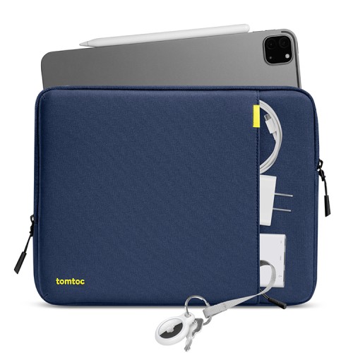 Tomtoc Tablet чехол Defender-B13 Tablet Sleeve 12.9" Navy Blue