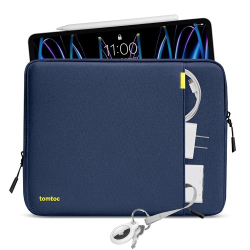Tomtoc Tablet чехол Defender-B13 Tablet Sleeve 12.9" Navy Blue