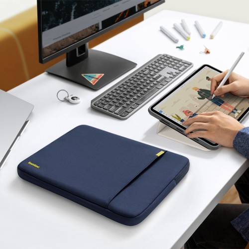 Tomtoc Tablet чехол Defender-B13 Tablet Sleeve 12.9" Navy Blue