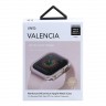 Чехол Uniq Valencia aluminium для Apple Watch 4/5/6/SE 44 мм, розовый