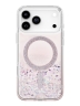 Uniq для iPhone 17 Pro Max чехол COEHL Resin Solea Glitter Hearts (MagSafe)