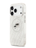 Karl Lagerfeld для iPhone 17 Pro чехол IML NFT Karl&Choup Head on logo Metal Cam Hard Grey (MagSafe)