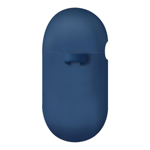 Чехол Uniq NEXO Liquid silicone +carabin +Sports ear hooks для AirPods 3 (2021), синий