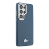 Lacoste для Galaxy S26 Ultra чехол PU Grained Metal Foil logo & Cam Hard Grey/Silver (MagSafe)