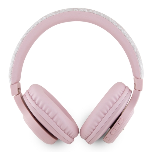 Guess наушники беспроводные накладные Bluetooth HP Dual 4G with Script Metal Logo Pink