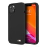 Чехол BMW M-Collection Liquid Silicone для iPhone 13, черный (Magsafe)