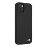 Чехол BMW M-Collection Liquid Silicone для iPhone 13, черный (Magsafe)