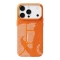 BlueO чехол для iPhone 17 Pro/18 Pro, Steed Woven Air Aramid (Kevlar) Orange (MagSafe)