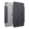 Uniq для iPad Air 11 (2024-2026) чехол Camden Lite (Detachable Pencil sleeve) Charcoal Grey