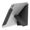Uniq для iPad Air 11 (2024-2026) чехол Camden Lite (Detachable Pencil sleeve) Charcoal Grey