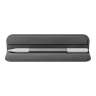 Uniq для iPad Air 11 (2024-2026) чехол Camden Lite (Detachable Pencil sleeve) Charcoal Grey