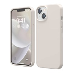Чехол Elago Soft Silicone для iPhone 14, бежевый