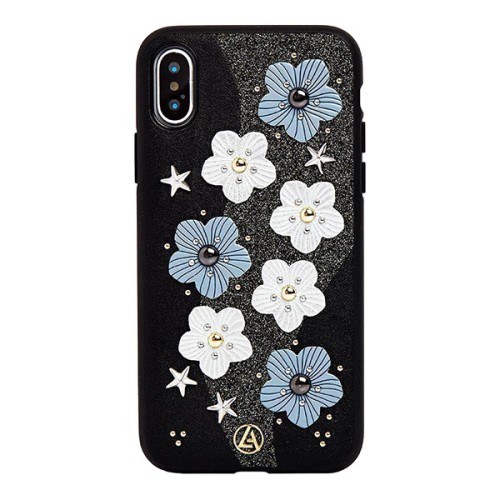Чехол Luna Aristo Jasmine для iPhone XS Max, черный