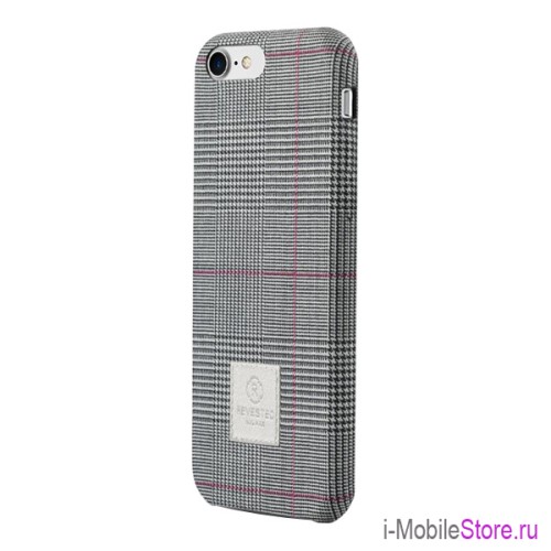 Чехол Revested Timeless Hard Prince of Wales для iPhone 7/8/SE (2022/20), серый