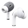 Накладки Elago Ear Tips Cover для AirPods Pro 2, серый/белый (2 пары)