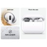 Накладки Elago Ear Tips Cover для AirPods Pro 2, серый/белый (2 пары)