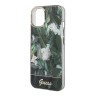 Чехол Guess Jungle Electroplated camera Hard для iPhone 14, зеленый