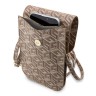 Сумка Guess Wallet Bag G CUBE для смартфонов, коричневая