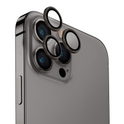 Uniq стекло для iPhone 15 Pro Max OPTIX Camera Lens protector Aluminium Grey