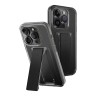 Uniq для iPhone 15 Pro Max чехол Heldro Mount with Stand Smoke