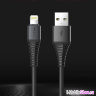 Rock Hi-Tensile USB Lightning (1.2 м), черный RCB0557-120BLK