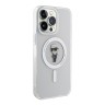 Lagerfeld для iPhone 15 Pro Max чехол PC/TPU NFT Karl Ikonik Hard Transparent (MagSafe)