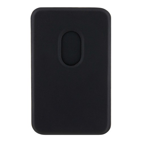 BMW магнитный бумажник-подставка Wallet MagSafe Cardslot Stand Signature Leather with metal logo Black