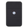 BMW магнитный бумажник-подставка Wallet MagSafe Cardslot Stand Signature Leather with metal logo Black