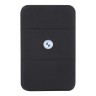 BMW магнитный бумажник-подставка Wallet MagSafe Cardslot Stand Signature Leather with metal logo Black
