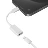 EnergEA Адаптер Bazic GoCharge USB-C to Lightning (Power/Data/CarPlay) White