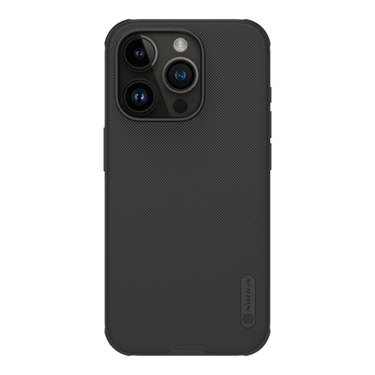 Nillkin для iPhone 15 Pro чехол Frosted Shield Pro Magnetic Black (magsafe)