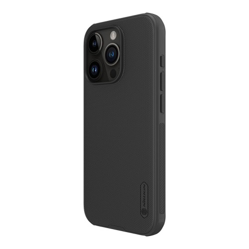Nillkin для iPhone 15 Pro чехол Frosted Shield Pro Magnetic Black (magsafe)