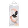Uniq для Apple Watch 41/40/38 mm ремешок Revix EVO reversible Magnetic Caspian Crepe Pink/Ivory