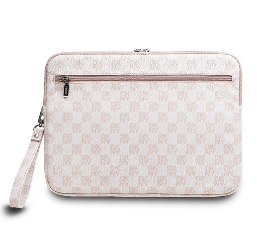 DKNY для ноутбуков 13"/14" чехол Sleeve Checkered Printed stripes with Zipper Pink